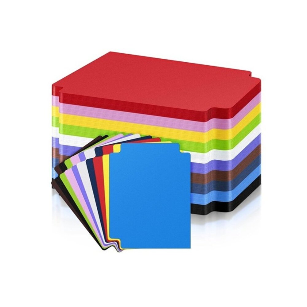 120 Pcs Trading Card Divider Multicolor Card Separators